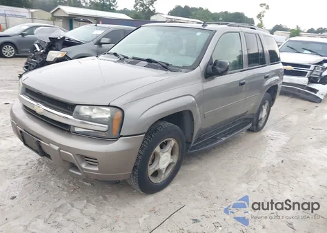 2007 Chevrolet Trailblazer Ls из США, поврежденный, VIN 1GNDS13S572269728